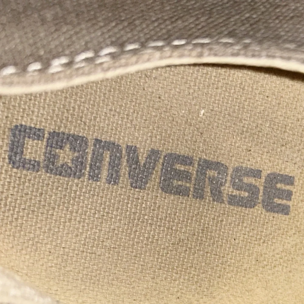 CONVERSE ALL STAR Women's Grey and White Low Top Sneakers Size 9